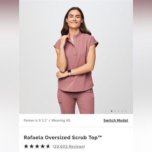 Figs Rafaela top, High waisted Yola bottoms